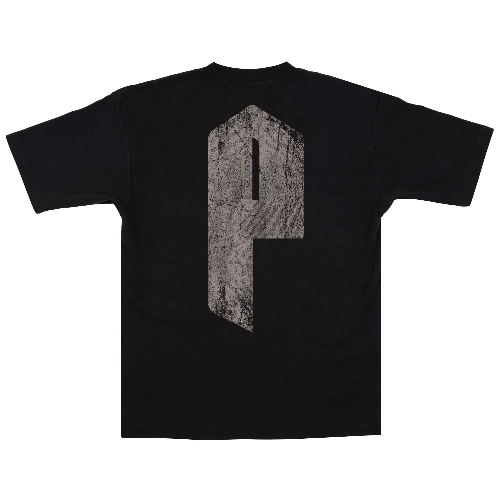 Distortion "P" Tee - Black/Grey