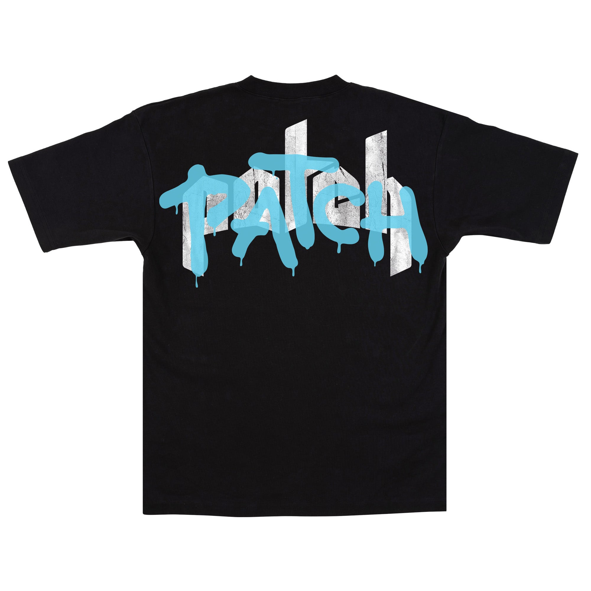 Caped Tee - Black/Blue