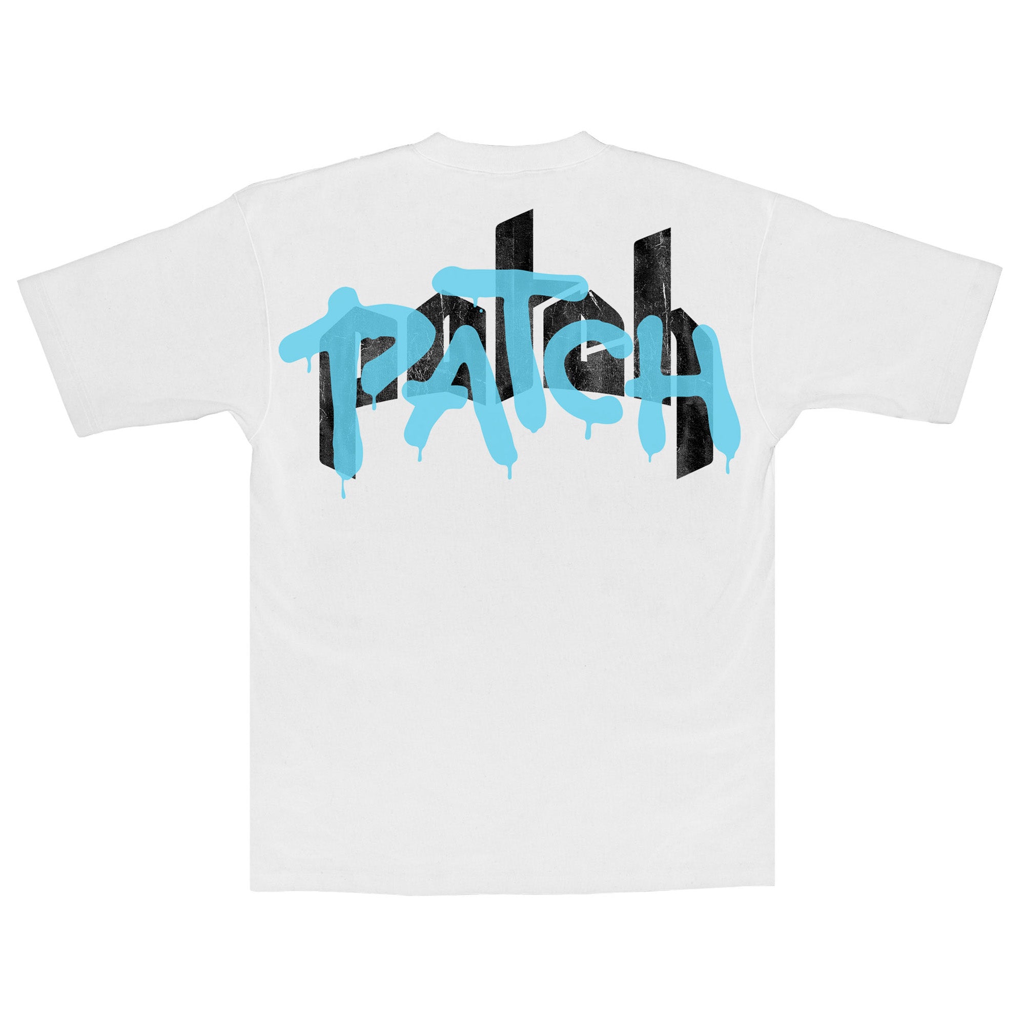 Caped Tee - White/Blue