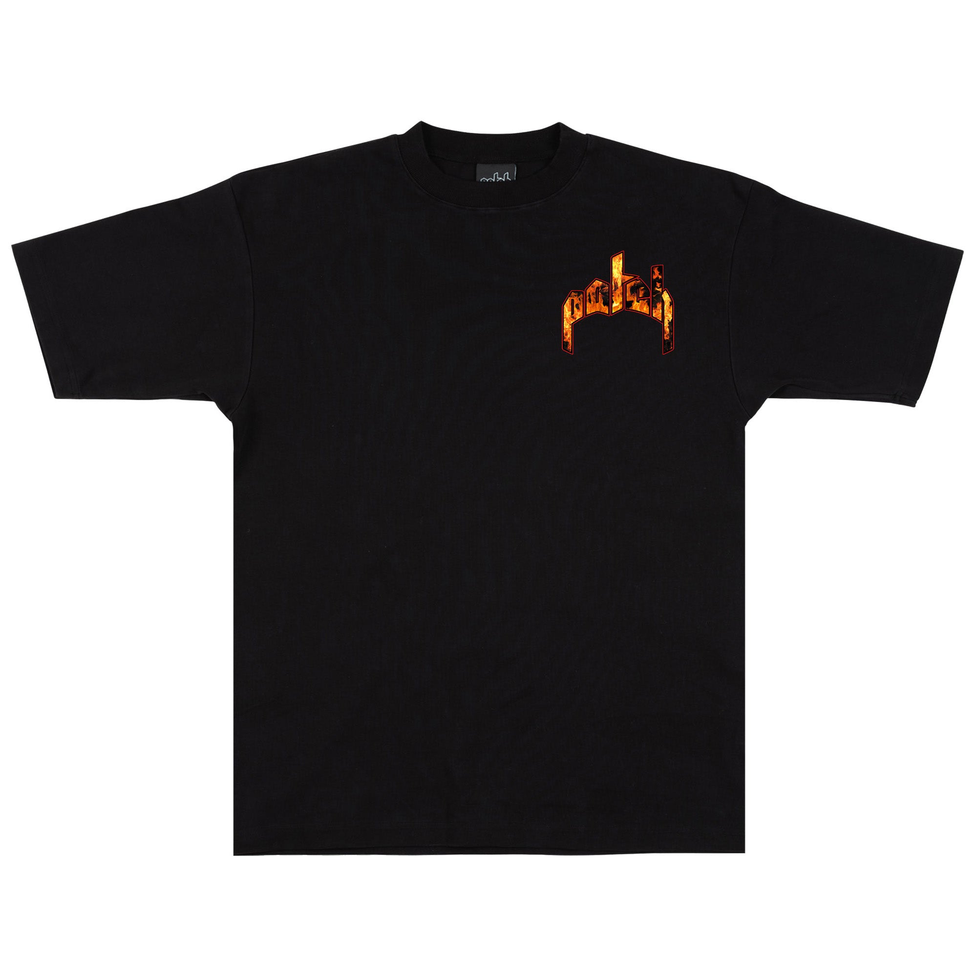 Arched Fire Tee - Black